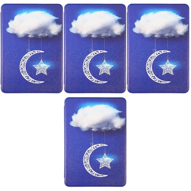 4pcs eBook Reader Cover Smart Wake Up/Sleep Shell kompatibel für Paperwhite