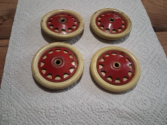 RARE 4 COFFRET Mac et Nick style Meccano ou trix jouet ancien tôle années 40 EUR 89,99 - FR
