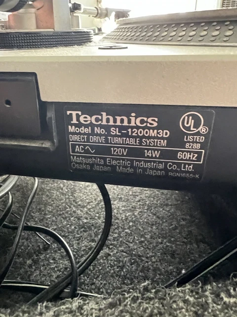 1200 M3D technics turntables Pair $600 Each $1200 Pair.