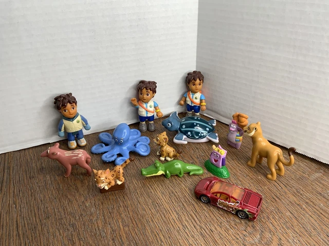 GO DIEGO GO Dora The Explorer Safari Rescue Animal Action Figures Animals  Toys £29.54 - PicClick UK
