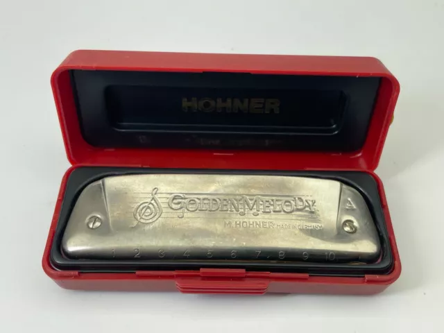 Hohner Golden Melody Harmonica - Key of A