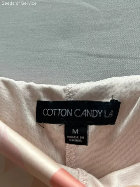 Cotton Candy LA Multicolor Pull On Ruffle Trim Short Skirt Womens M 3