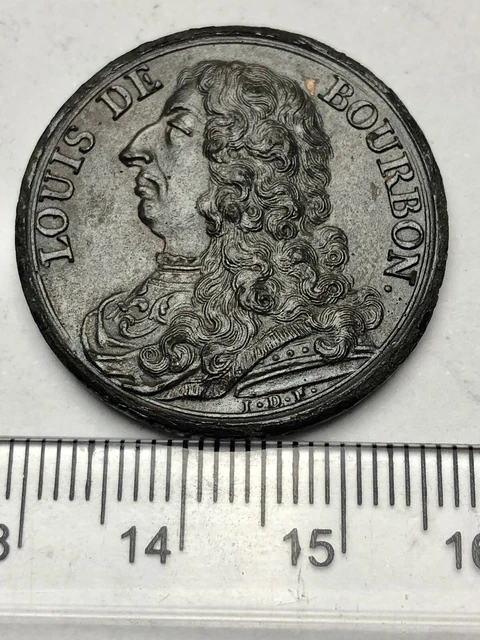 1687 Medal - Louis de Bourbon - Unusual!! (D006) 1687 Medal - Louis de Bourbon - Unusual!! (D006)