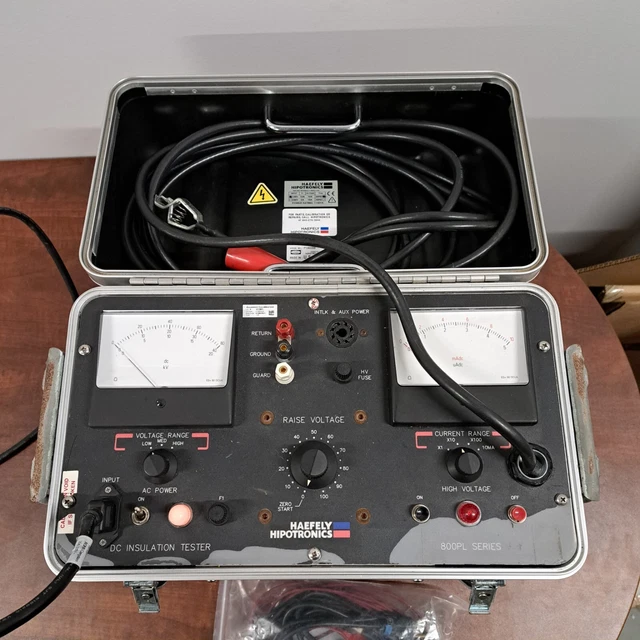 Hubbell Hipotronics 800PL Series 880PL-10MA-A DC Hipot Tester 80kV 10mA Hubbell Hipotronics 800PL Series 880PL-10MA-A DC Hipot Tester 80kV 10mA