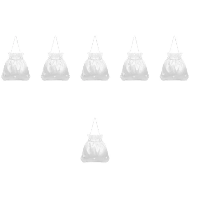 6x sac de poupée décoré demoiselle d'honneur sac à main pour mariage maison