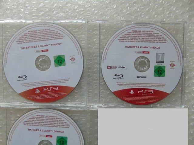 Pack Promotionnel PS3 : Ratchet & Clank Trilogy + Nexus + Q Force – Comme Neuf