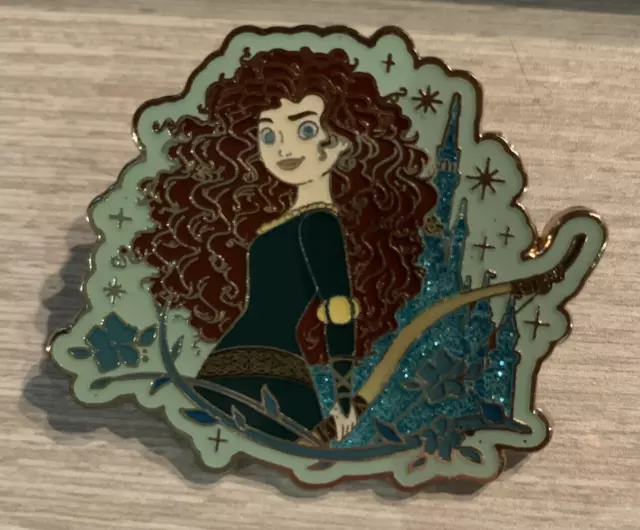 Disney Merida Pin Brave 130685 Princess Castle Sparkle Open Edition 2018 Pixar