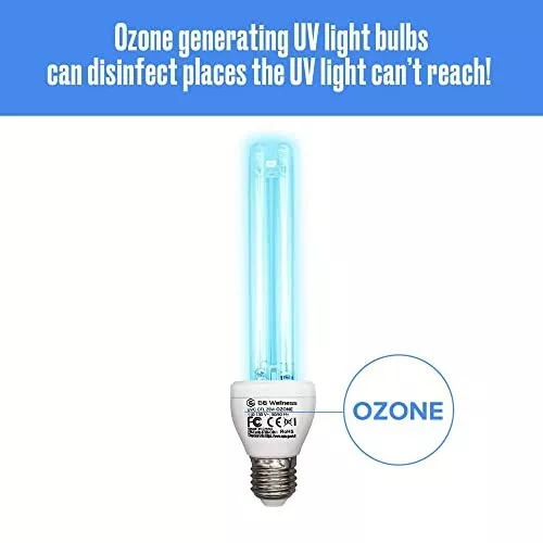 OZONE 25 W UV Germicidal Bulb UVC Ultraviolet lamp E26/E27 Base