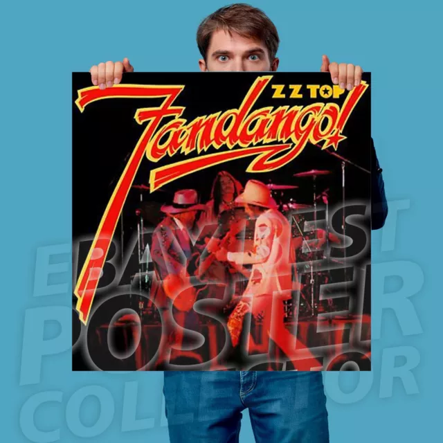 ZZ TOP Fandango BANNER HUGE Vinyl Poster Tapestry album cover art