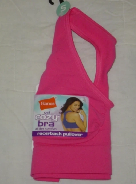 HANES COZY RACERBACK Seamless Pullover Wirefree Bra, Style G39F S, M, 3X  NWT $6.00 - PicClick