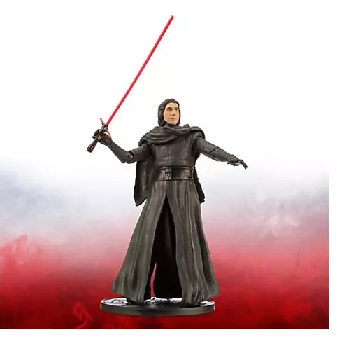 Disney Store Star Wars Force Awakens Kylo Ren Unmasked Elite Series Figure NIB