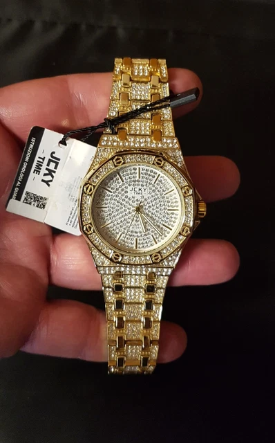 OROLOGIO JCKY TIME Quartz A1361 O 45 mm Nuovo Cassa Acciaio Stainless Steel EUR 30 00 PicClick ES