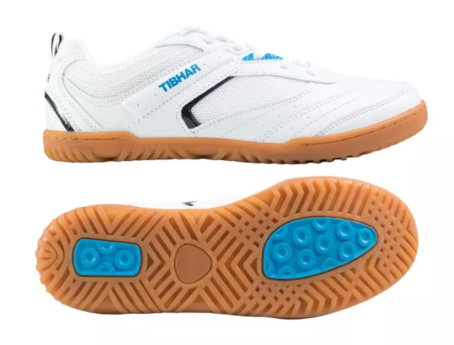 Tischtennisschuh Progress Soft rutschfester  leichter TIBHAR Hallenschuh  Schuh