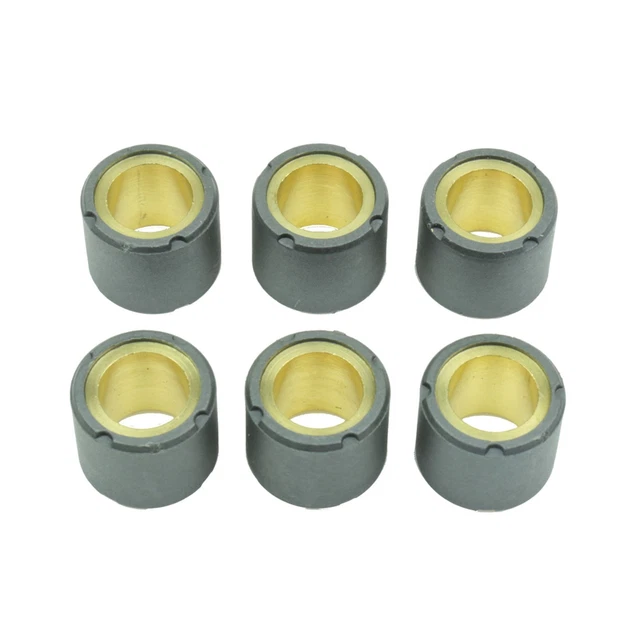 Rulli Variatore Area1 Per Scooter - 20x17 Mm, Peso 11.0 Grammi, Set Da 6 Pezzi, Compatibili Con Piaggio, Honda, SYM