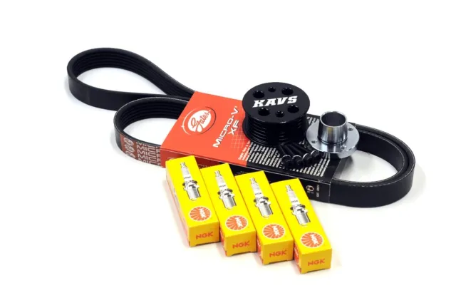 MINI Cooper S R52 R53 kit poulies de superchargeur prises de ceinture KAVS - 15 % 17 % 19 % 20 %