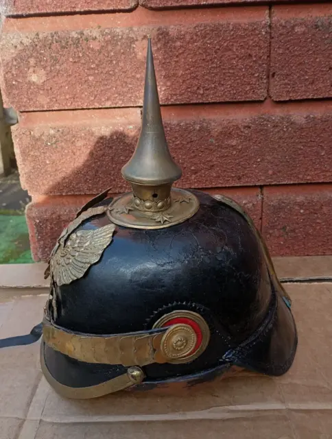 Prussian Reserve Officer's Pickelhaube Helmet 2