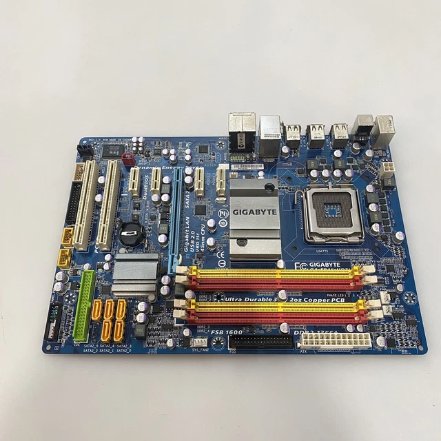 Plaque Arrière I/O Shield En PLA Pour Carte Mère Gigabyte GA-EP45-UD3LR - Impression 3D