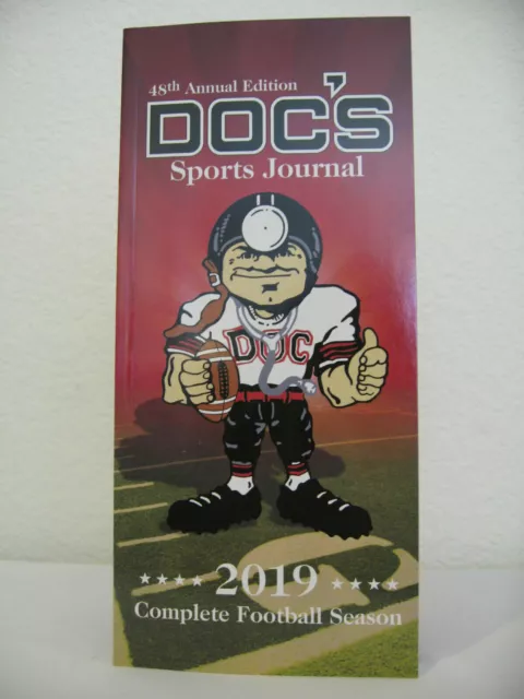 DOC'S Sports Journal 2019 Complete NFL & College Schedule Has Some Stats