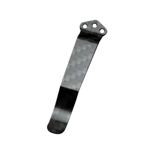 Carbon Fiber Back Clip Pocket Knife Clip for Spyderco Paramilitary 2  DIY Tool