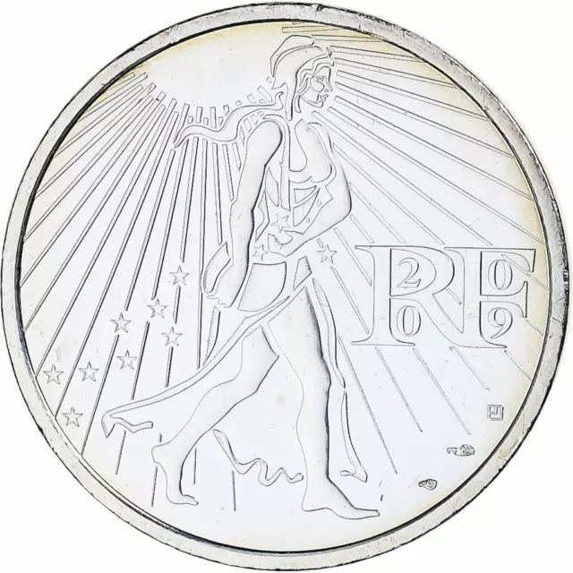 [#1280476] Francia, Semeuse, 25 Euro, 2009, Monnaie de Paris, FDC, Argento, KM:1