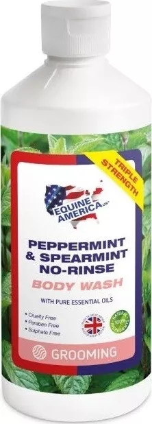 Equine America Peppermint and Spearmint No Rinse Body Wash