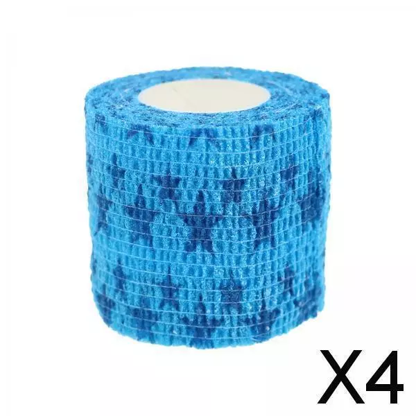 4X Self Adhesive Elastic Bandage Cohesive Bandages Strain Pet Sports Wrap Tape