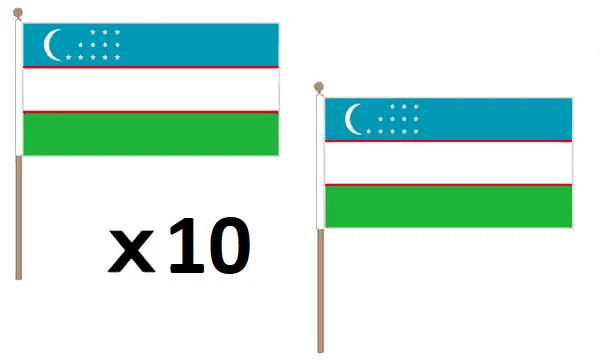 Bandiera Storica Dell'Uzbekistan – Khanato Di Bukhara, Emirato, Karakalpak ASSR, Khanato Di Khiva – Bandiera Da Guerra