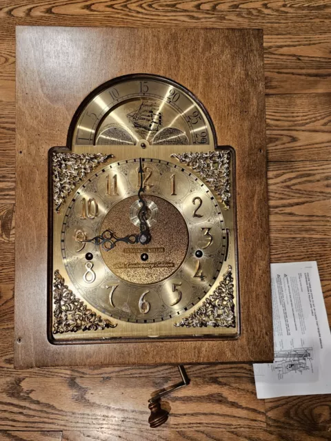 Howard Miller 56th Anniversary 610-259 Grandfather Clock Dial With Hermle 94cm