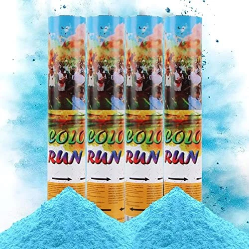 Cannoni Spara Coriandoli Biodegradabili - 4 Pezzi Per Matrimoni, Compleanni E Feste - Foto 11