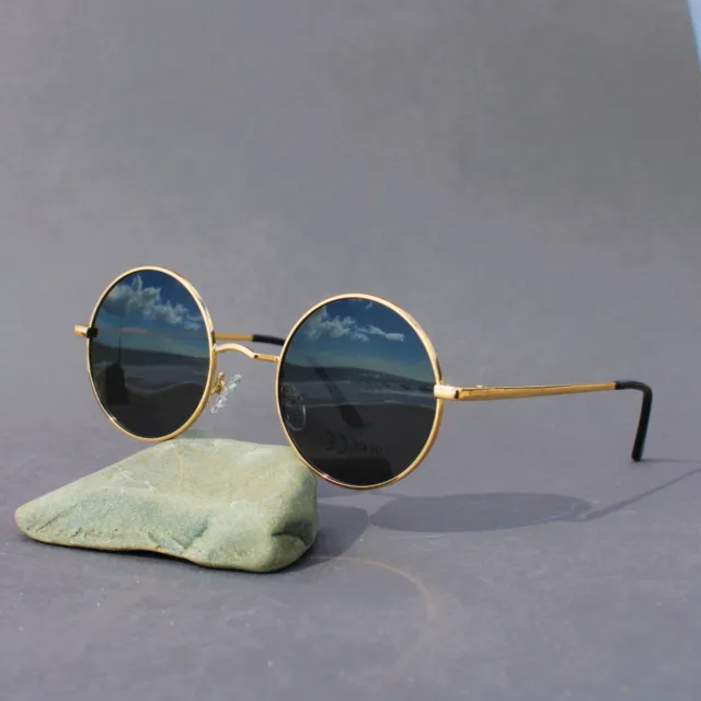 classic sunglasses ladies men's retro round frame fashion multicor vintage style