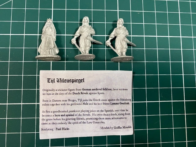 Paul Hicks Tjil Eulenspiegel Hilenspiegel 28Mm Metal Figure Antwerp Crisis