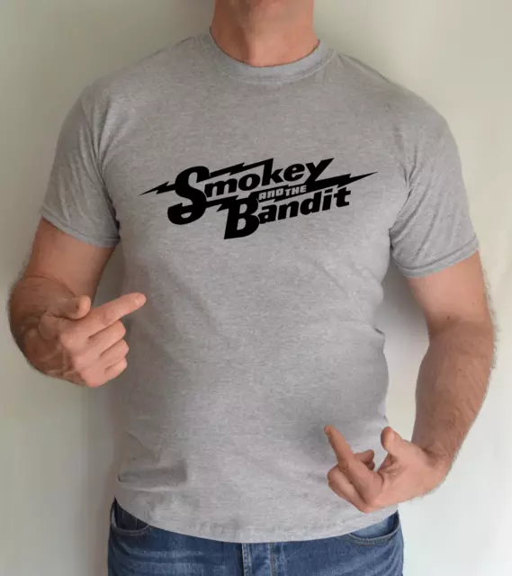 SMOKEY AND THE BANDIT,MOVIE,BURT REYNOLDS,RETRO 70s, T -SHIRT