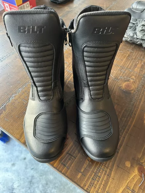 BILT Women’s Pro Tourer Motorcycle Boots Size 9
