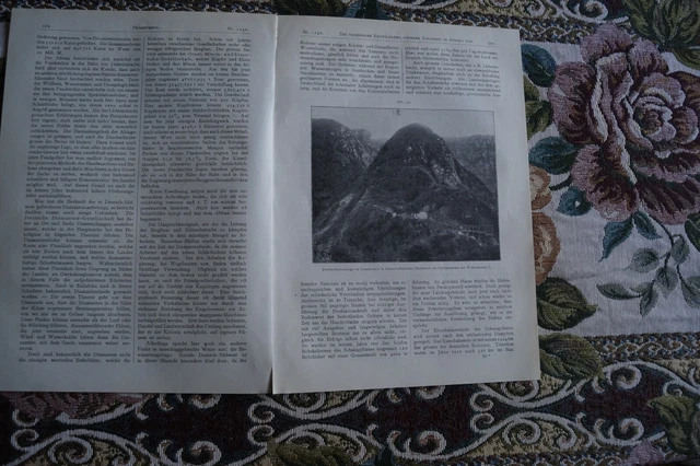 1910 Prometheus 1130 Schumewald Deutsch Ostafrika Kolonien Liberia Flußpferd 2