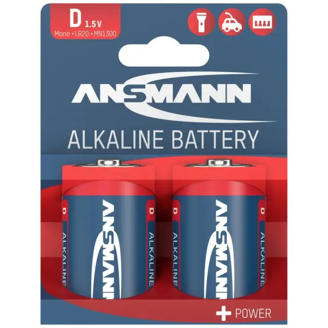 Ansmann LR20 Red-Line Pile LR20 (D) alcaline(s) 1.5 V 2 pc(s)
