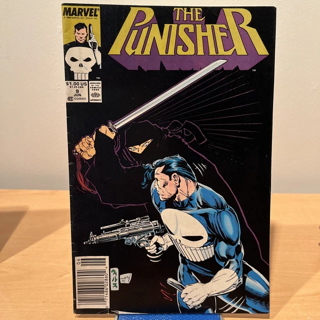 The Punisher  Vol. 2 No.9 Jun 1988 "Insider Trading"