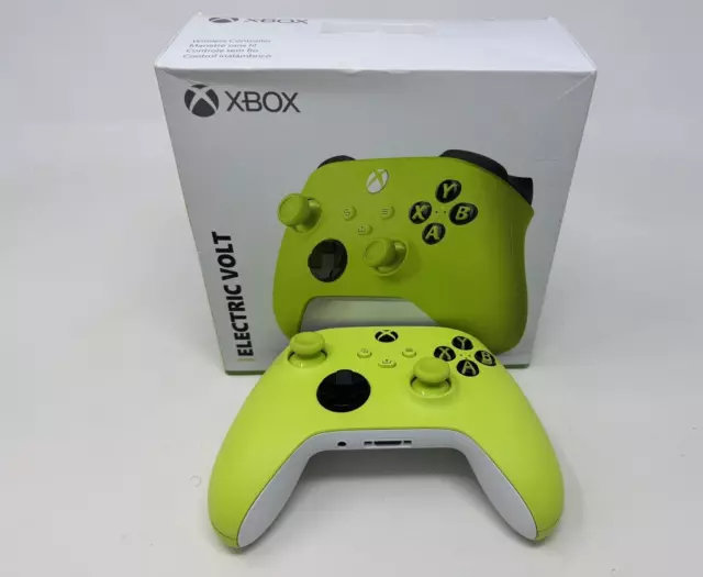 Official Microsoft Wireless Controller for Xbox Series X/S - Electric Volt