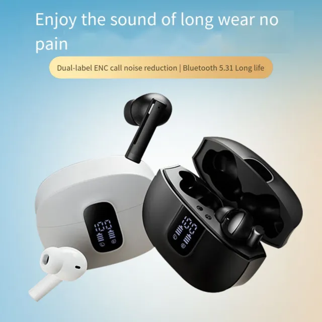 Wireless Microauricolari Bluetooth Cuffie Impermeabile Rumore per Tutti Device -