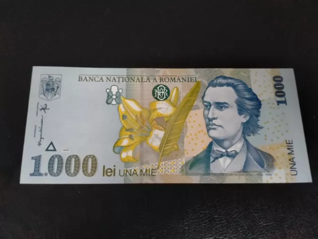 Romania 1.000 Lei 1998 Banknote , UNC , 003A9915758