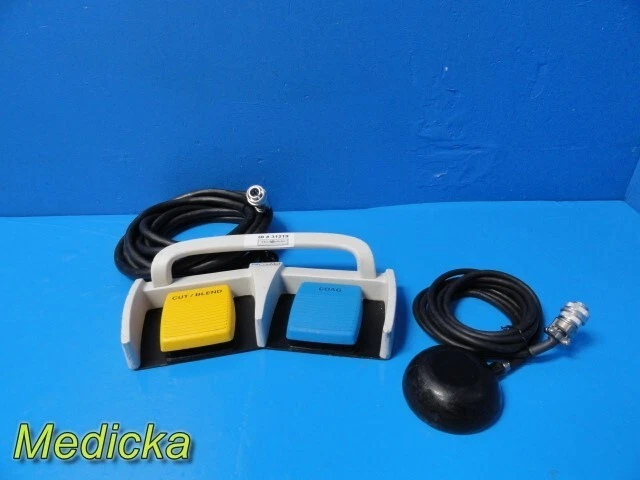 Conmed System 5000 ESU Monopolar & Bipolar Footswitches 60-6700-01 ~ 31219