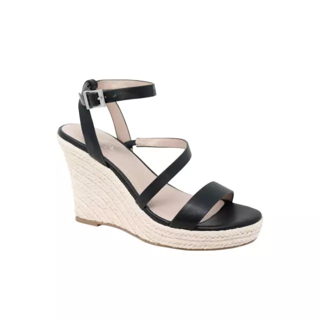 CHARLES BY CHARLES David Lightning Women's Wedge Sandals Black Size 10 ...