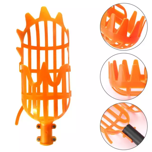 Fruit Picker Head Basket Catcher Collector Gardening Picking Tool,