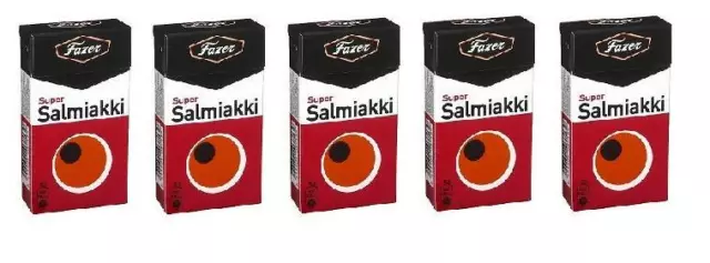 FAZER 5 x 38g SUPER SALMIAKKI Finland