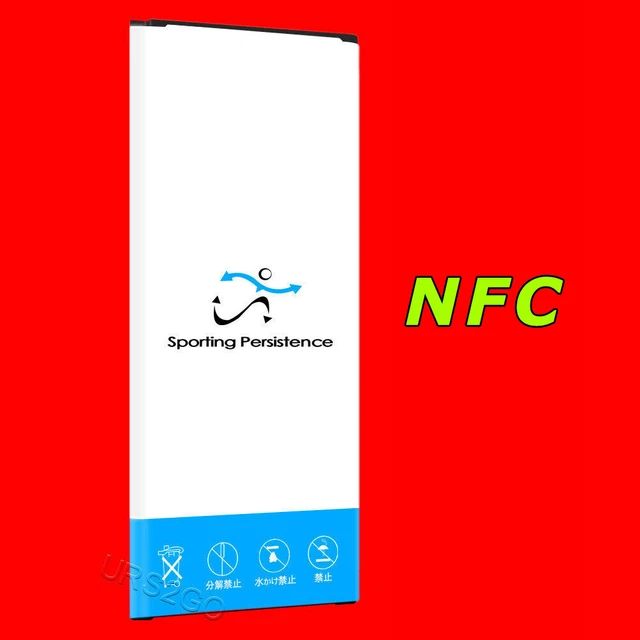 New Extended Slim 7220mAh NFC Battery for Samsung Galaxy Note 4 IV SM-N910 Phone