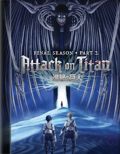 ATTACK ON TITAN Final Season Part 2 Two Limited Edition Blu-ray + DVD ...