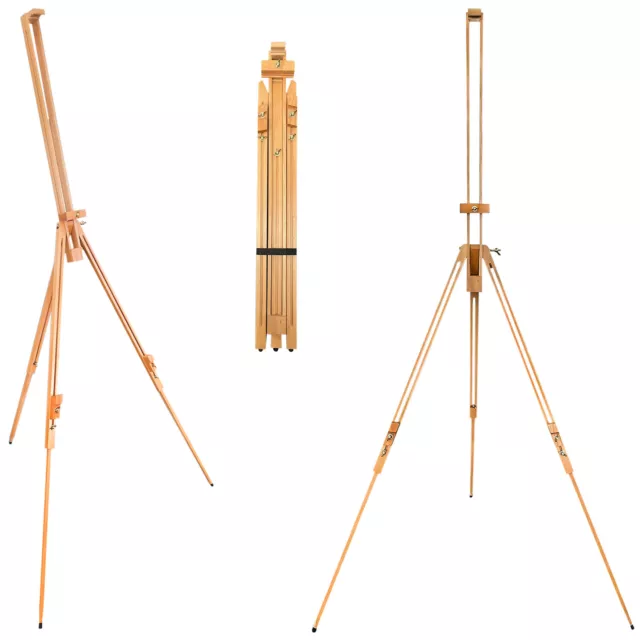 Studio Wood Easel Stand Artist Art Craft Painting Drawing Full Standing Tripod