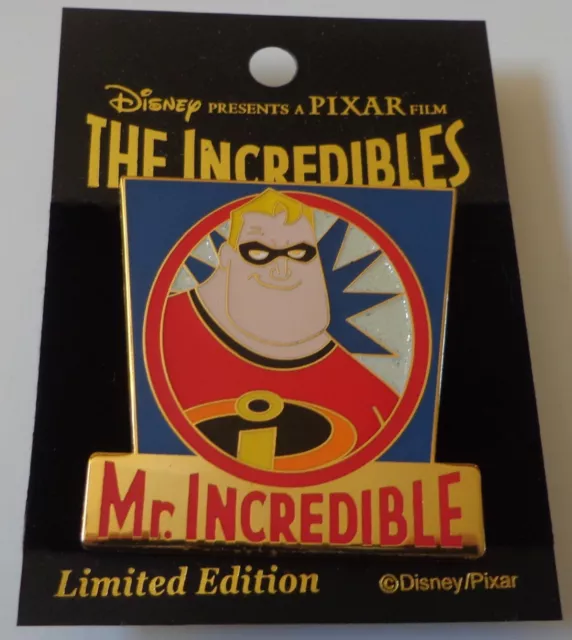 Japan M & P Disney Pixar The Incredibles Mr Incredible Bob Parr Pin LE 600