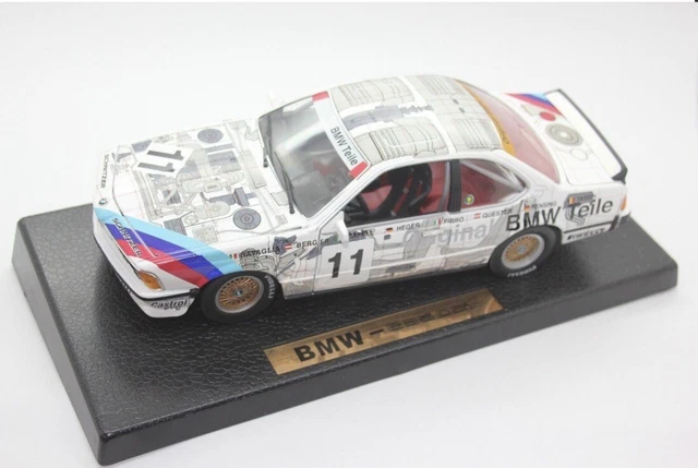 1:18 Anson BMW 635 CSI silver vintage in box 30404
