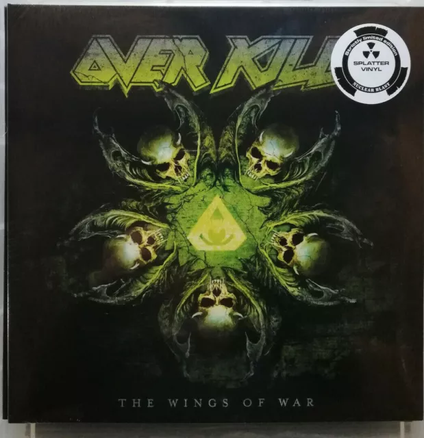 Overkill   The Wings Of War   Limited 300   Splatter Green Vinyl