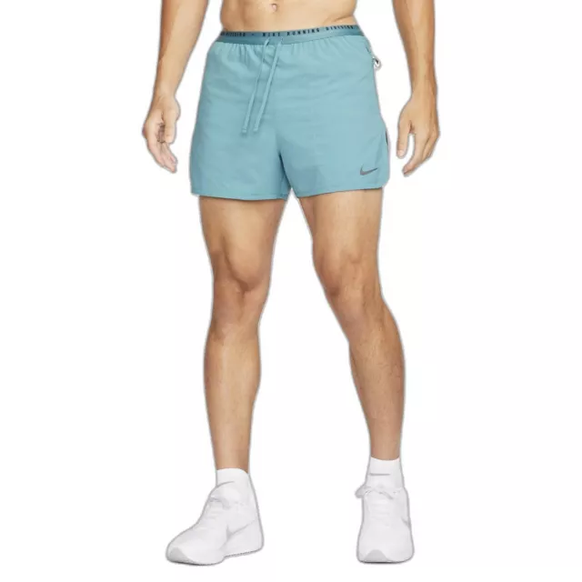 Nike Dri-Fit ADV Shorts Running Division Shorts kurze Hose Blau M